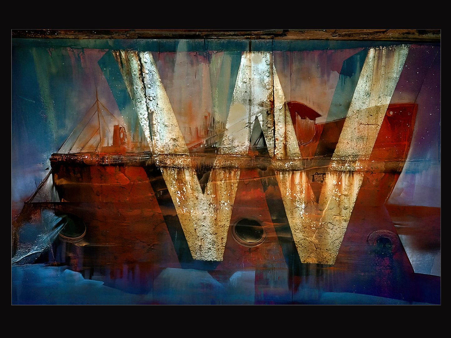 Peter Warrington_Light-ship double exposure, Swansea Harbour_DPI 1 2025-2026_Commended.jpg